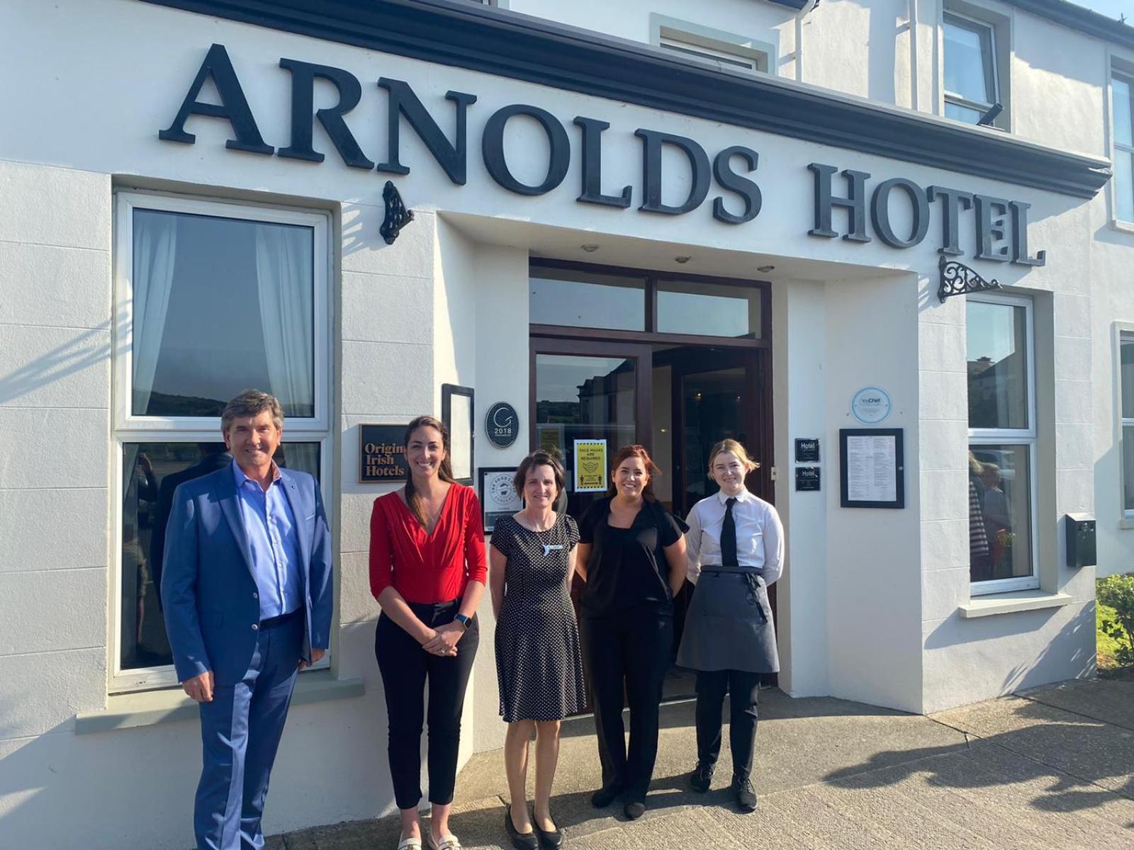 Arnolds Hotel Dunfanaghy Exterior photo